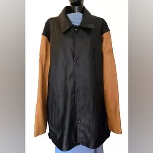 Vintage Air JORDAN New with Tag, 3XLT, Big and Tall, Men's Leather Jacket